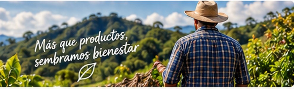 Campesino colombiano recolectando cosechas con sombrero